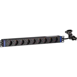 Ds-It, Steckdosenleiste, 19” Steckdosenleiste (9x, CEE 7/4, 1.80 m)