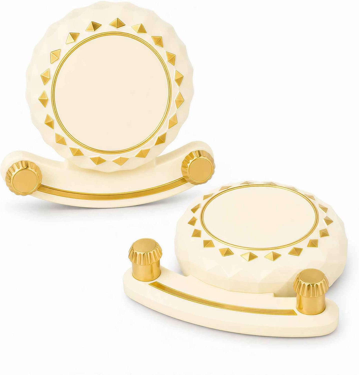 Vemera Zelfklevende Magnetische Haken - 2 stuks - Goud - Organizer zonder boren