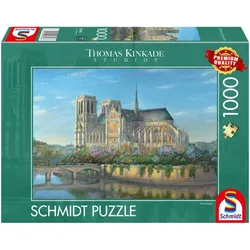 Schmidt Spiele Thomas Kinkade Notre Dame Puzzle 1000 Teile