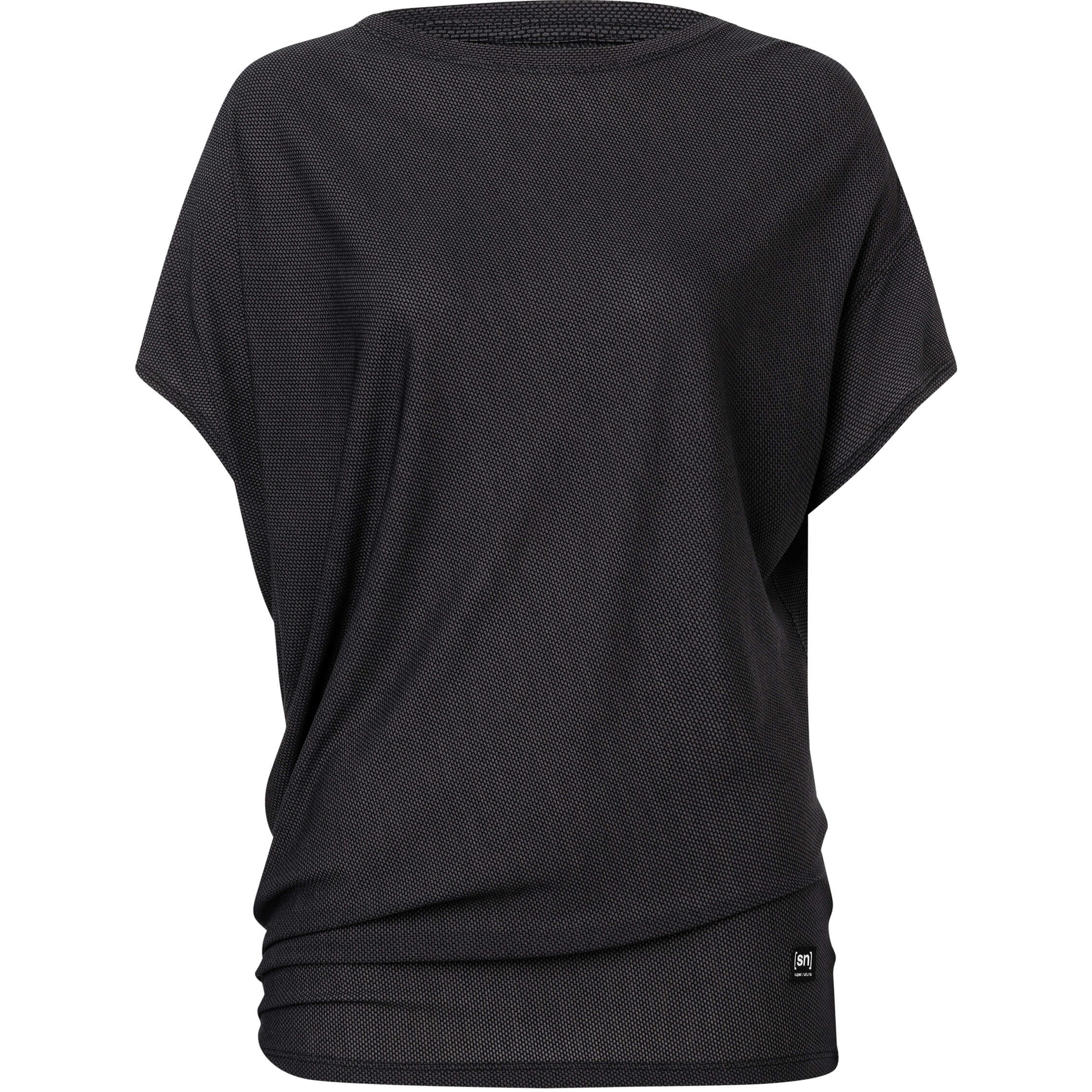 Super.Natural Loose Air Damen T-Shirts schwarz Größe M Lifestyle | Yoga Hautfreundlich Merinowolle