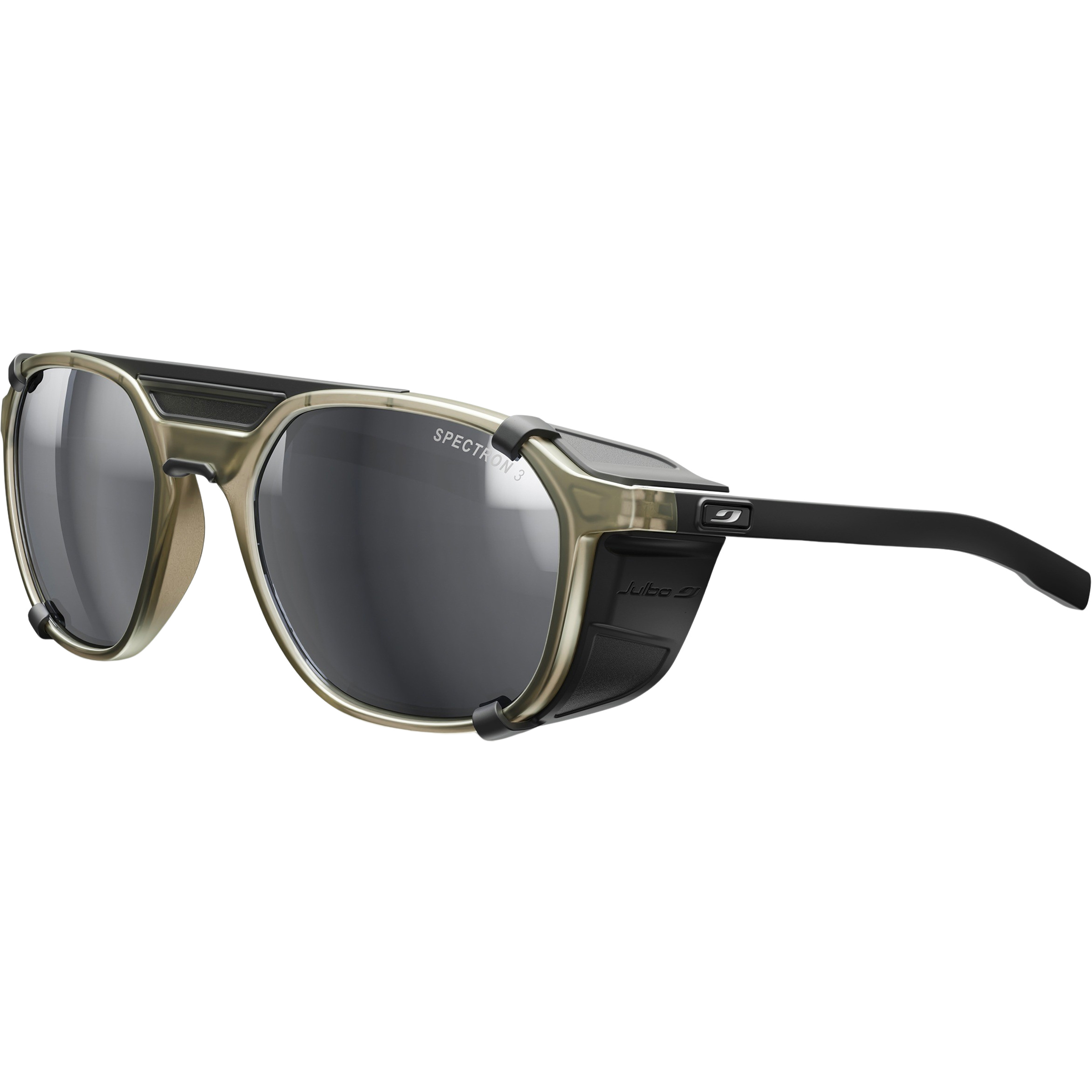 Julbo Slack Cover Spectron 3 Gletscherbrille Gletscherbrillen beige Größe L Lifestyle | Bergsteigen