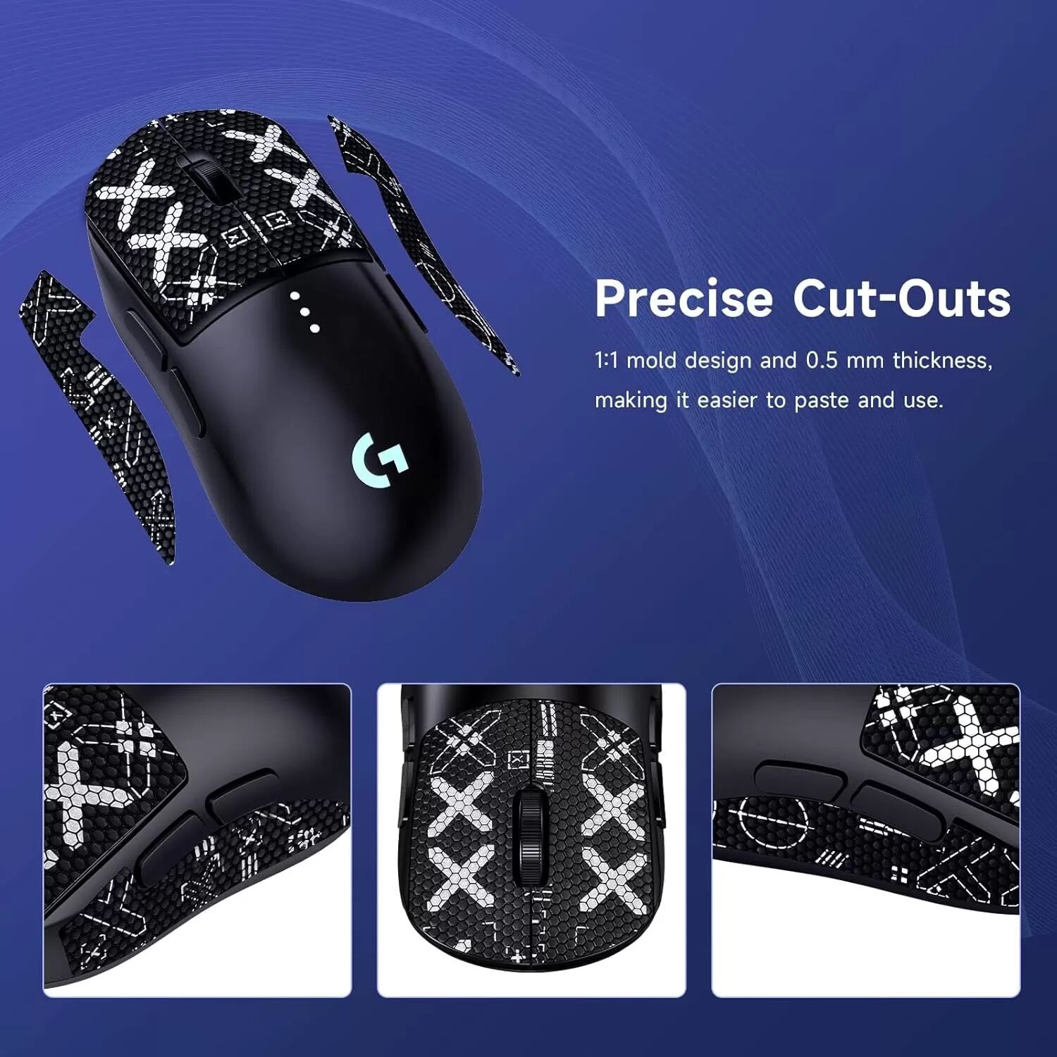 INF Verbesserte Griff-Maus-Skin für Logitech MX Master 3/3s