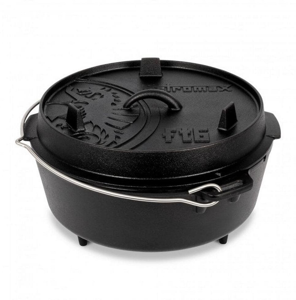 Grilltopf PETROMAX "Dutch Ovens", schwarz, 5,7 l, Töpfe, Grilltopf schwarz 5,7 l