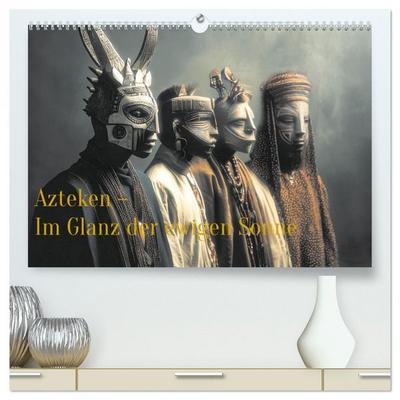 Azteken - Im Glanz der ewigen Sonne (hochwertiger Premium Wandkalender 2027 DIN A2 quer), Kunstdruck in Hochglanz