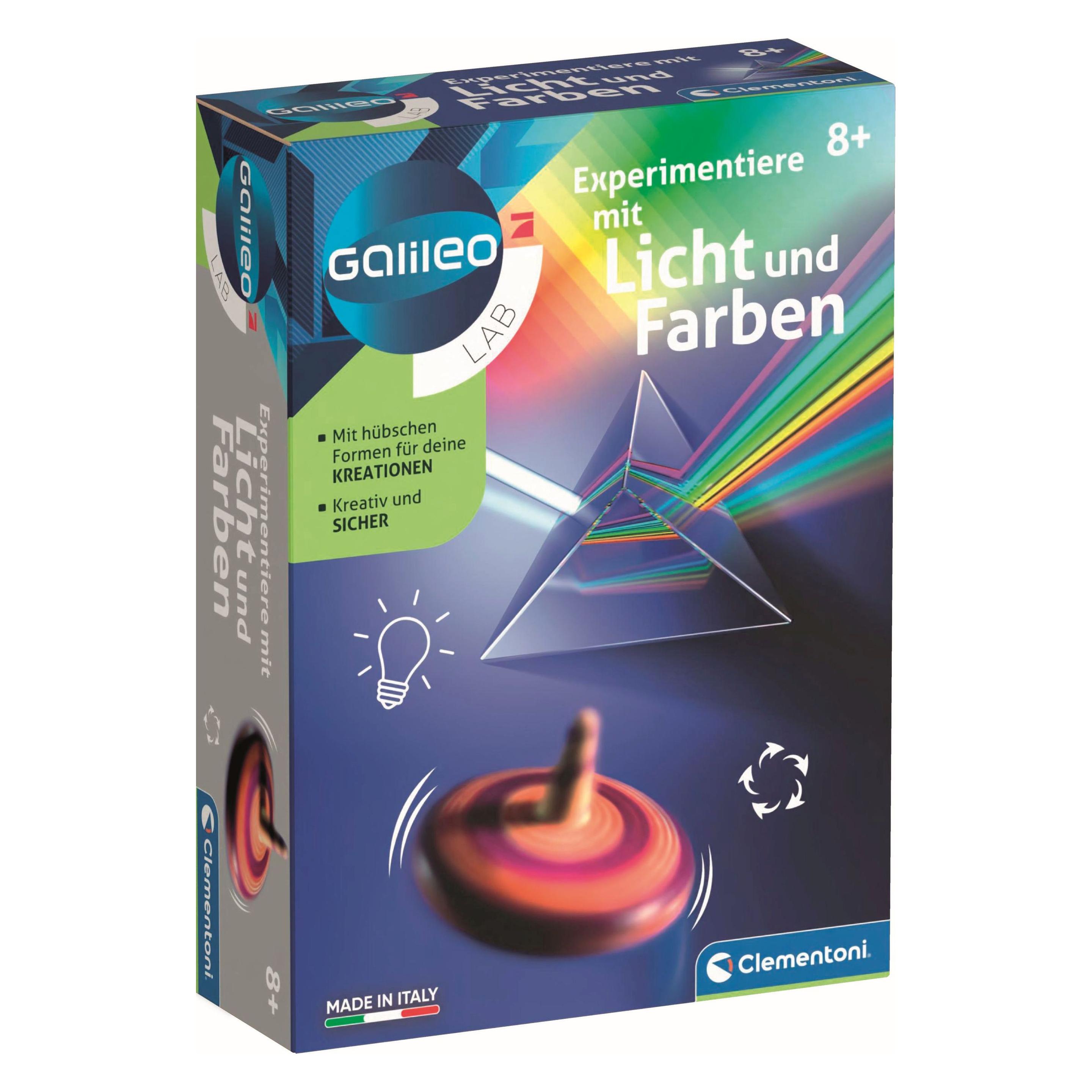 Clementoni Experimentiere mit Licht und Farben (59380)