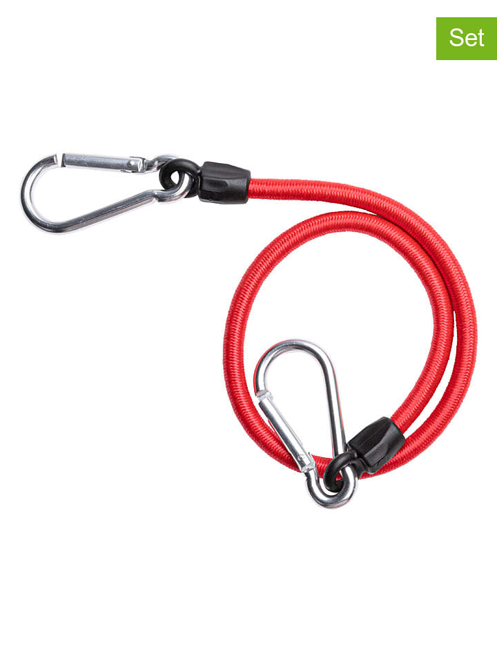 Black & Decker 2er-Set: Karabinerspanngurte in Rot - (L)60 cm - onesize