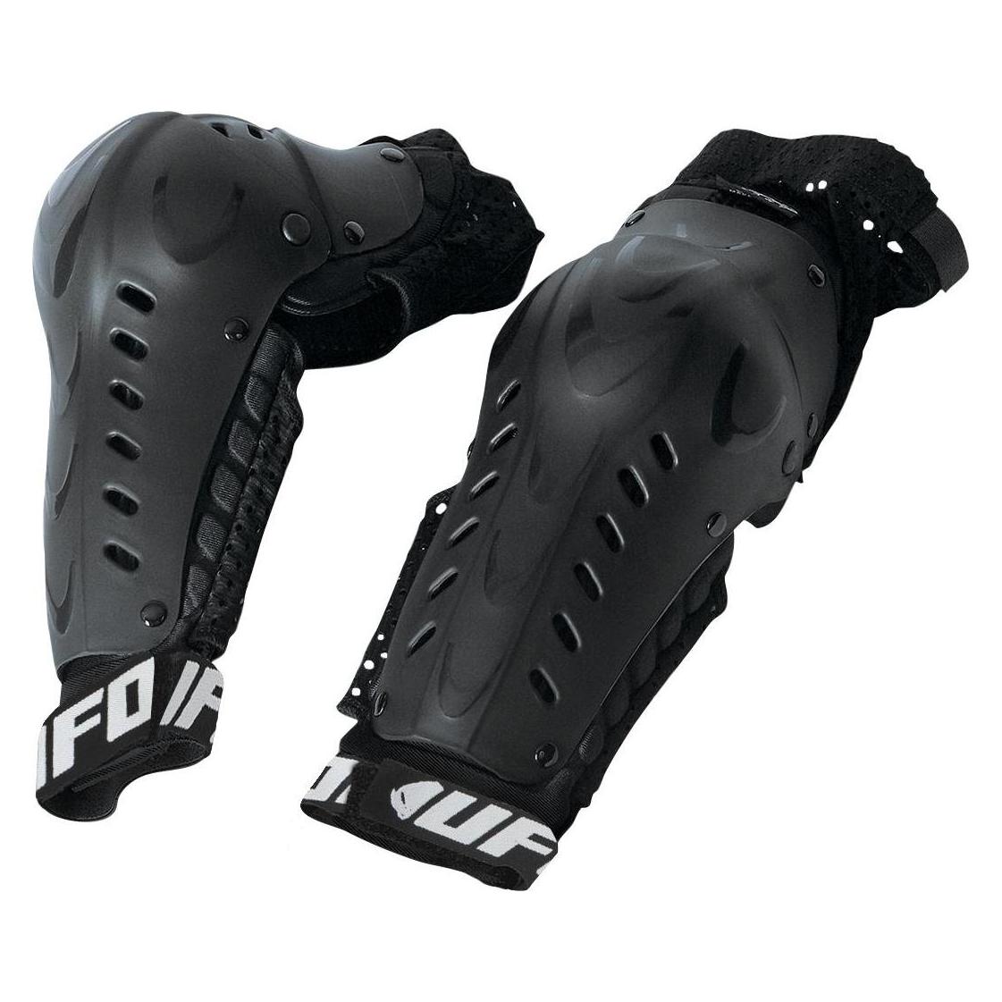 Ufo Plast Ellenbogenprotektor Ufo Black Kajam S/M (M, S, Ellbogenschoner, Paar) (EP03001-KS/M)