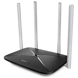 Mercusys AC12 WLAN-Router Schnelles Ethernet Dual-Band (/5 GHz), Router, Schwarz