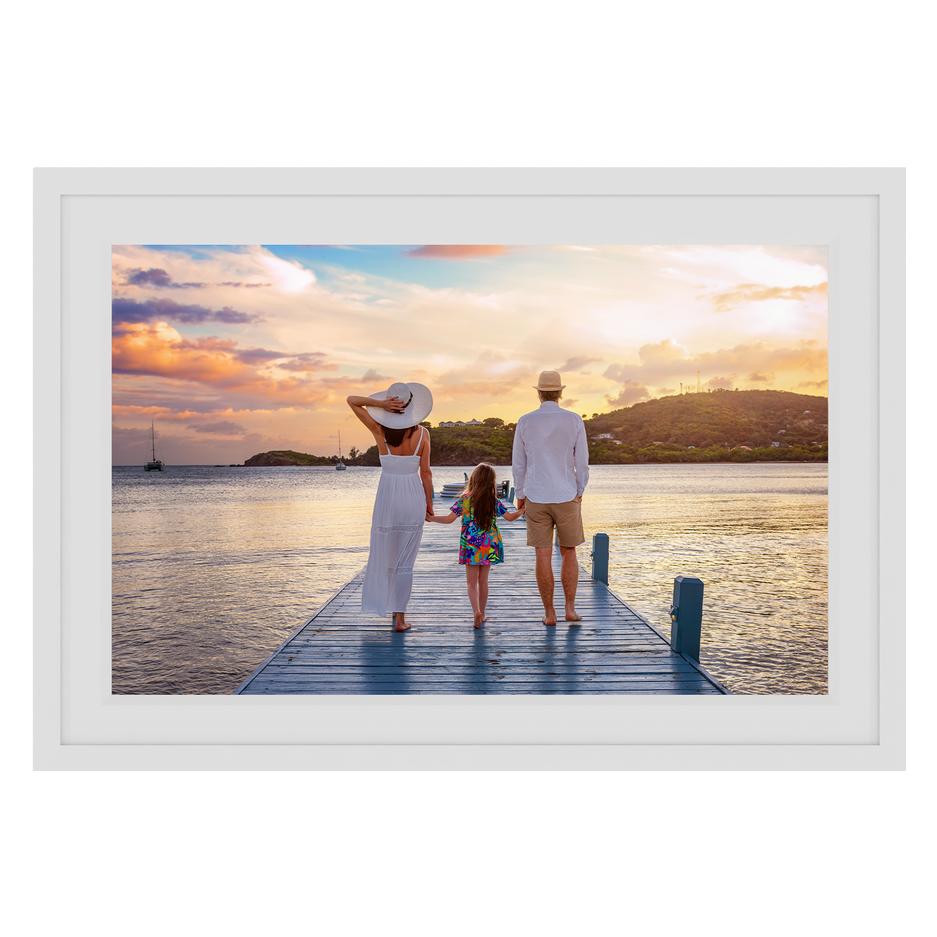 Thomson Digitaler Bilderrahmen, 10 Zoll, Touchscreen IPS (10.10", 1280 x 800 Pixel) (F10W)