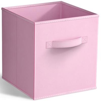 "Sorbus 11"" Foldable Storage Cube Basket - Single Pack - 10.5"" L x 10.5"" W x 11"" H"