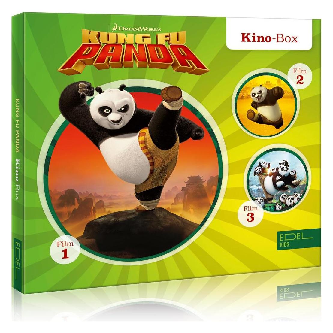 Edel:Kids Kung Fu Panda Kino-Box (Filme 1-3) (Deutsch) (0219257KID)
