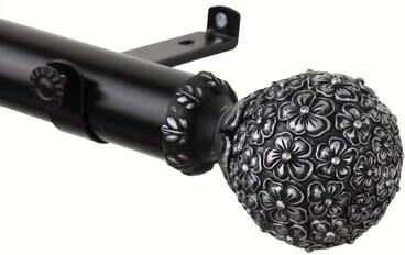 InStyleDesign Eden 1.5 inch Adjustable Curtain Rod