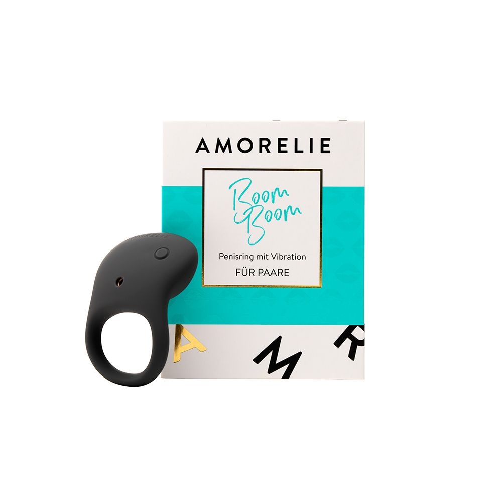Amorelie Penisring mit Vibration Boom 1 St Gerät