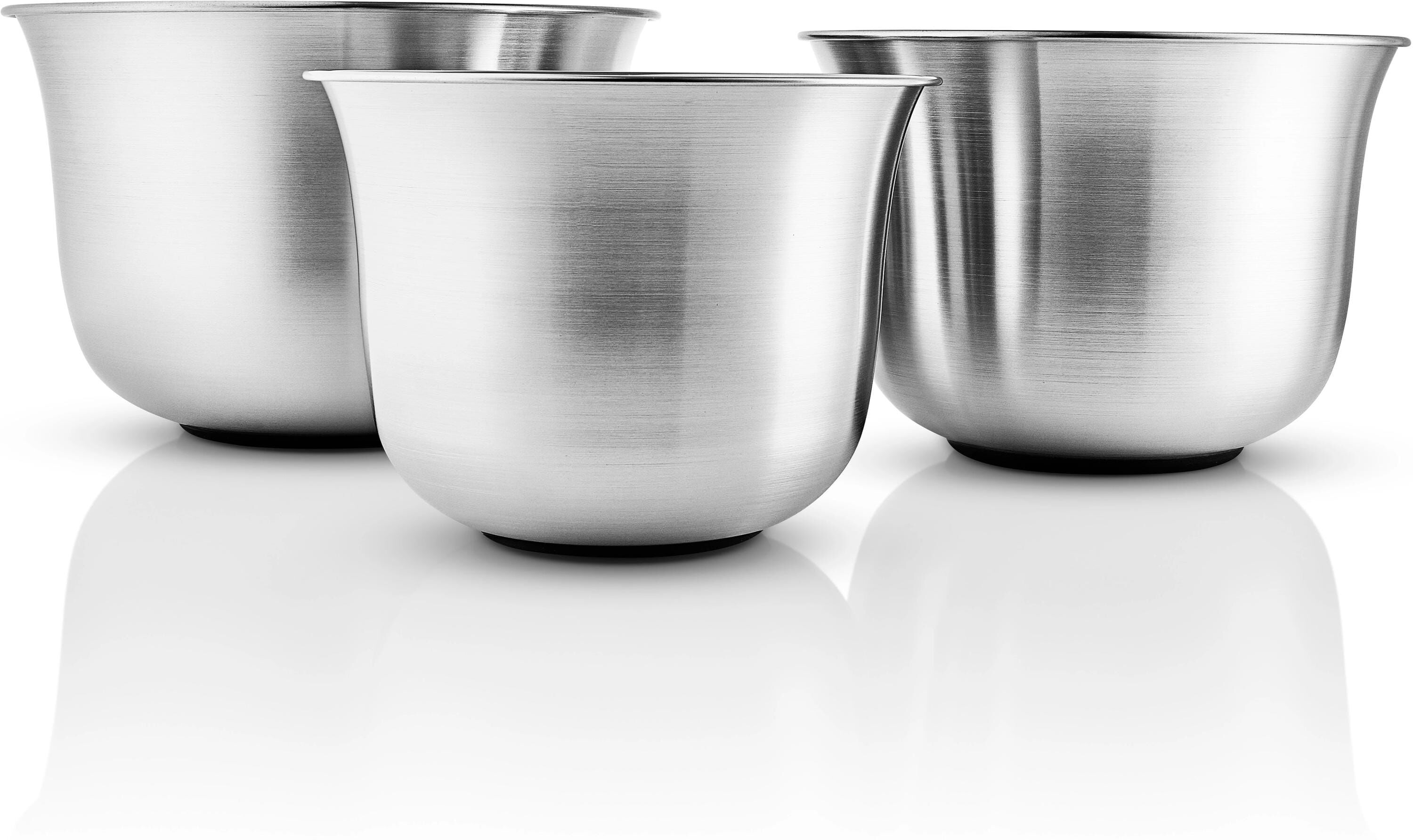 Rührschüssel EVA SOLO "Green tools 7,1 l", silber (silberfarben), H:22cm L:14,5cm, Edelstahl, Schüsseln, Rührschüssel silberfarben B/H/L: 22cm x 14,5cm