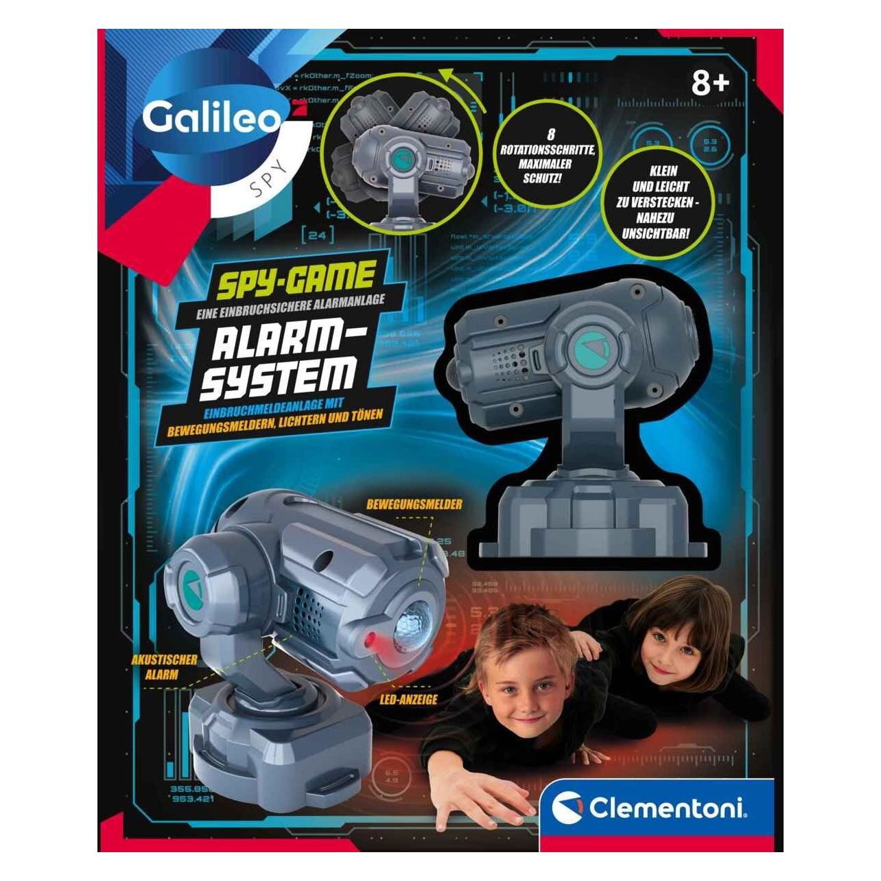 Clementoni Galileo Alarm-System Spy-Crime 8+ (59477)