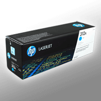 HP Toner CF381A 312A cyan