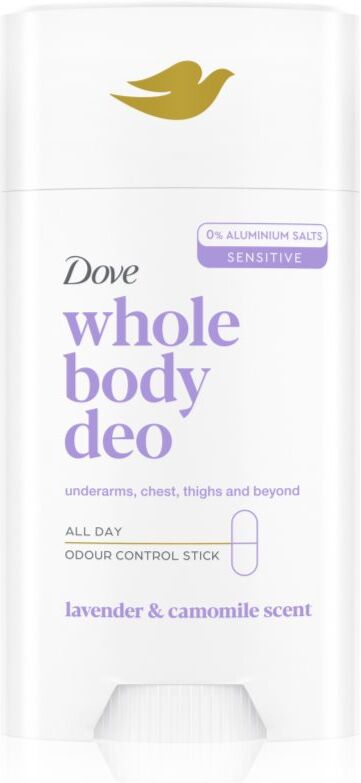 Dove Whole Body Deo Lavender & Chamomile déodorant solide corps 75 ml
