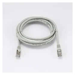 Helden C ble RJ45 Male/Male droit CAT7 S/FTP - Longueur 2M - Gris - en sachet (S/FTP, CAT7, 2 m), Netzwerkkabel