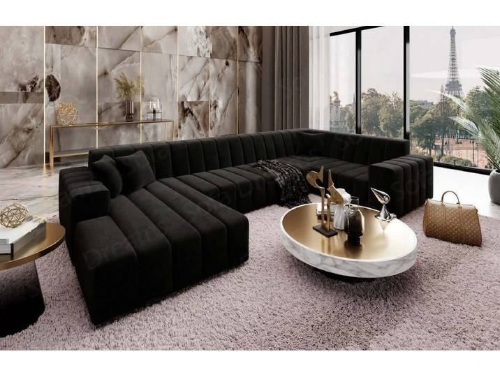 Stoff Wohnlandschaft Gran Canaria U-Form