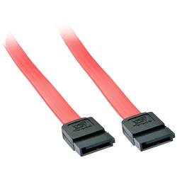 LINDY Festplatten Anschlusskabel [1x SATA-Stecker 7pol. - 1x SATA-Stecker 7pol.] 0.50 m Rot 33324