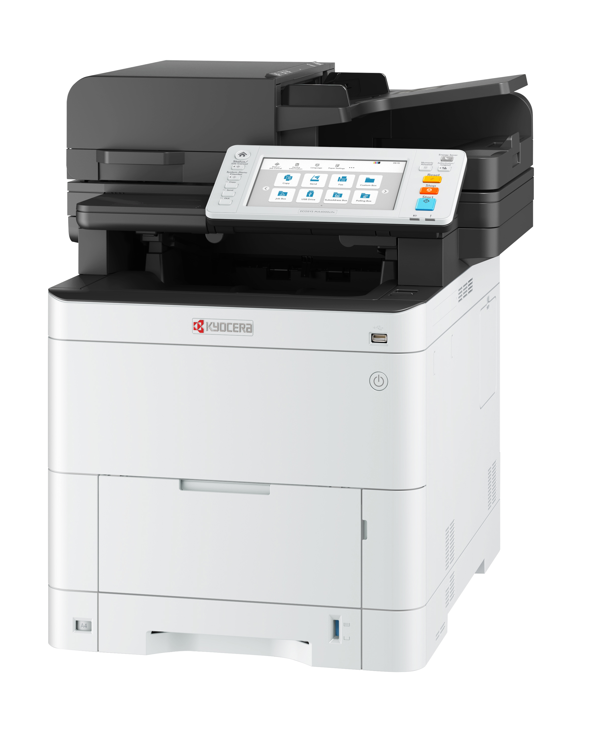 Kyocera ECOSYS MA4000cifx Farblaserdrucker Scanner Kopierer Fax USB LAN