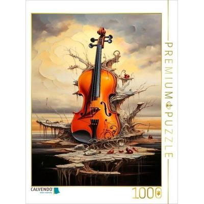 CALVENDO Puzzle Die Geige | 1000 Teile Lege-Größe 64x48cm Foto-Puzzle für glückliche Stunden