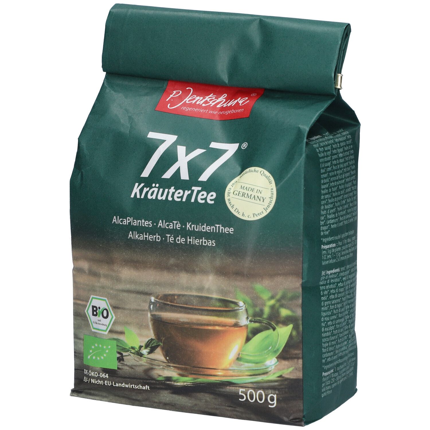 P. Jentschura Bio 7x7, Kräutertee 500 g Tee