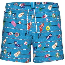 ARENA Herren Badeshorts BEACH SHORT ALLOVER, Größe S in Bunt Bunt
