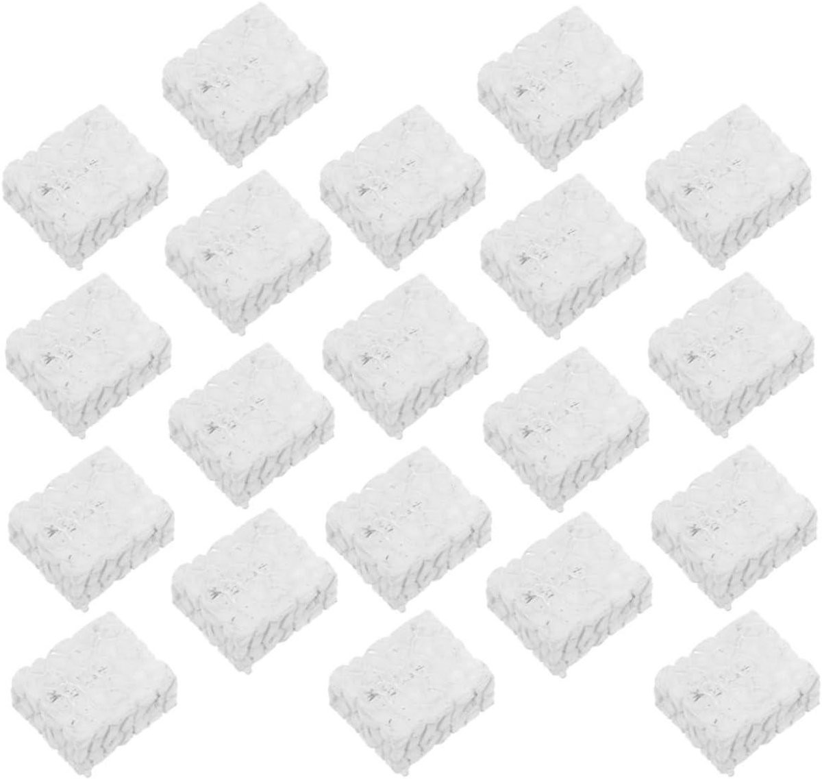 Miniatuur Traptreden Beeldjes van Hars voor Doe-het-zelf Decoratie, H x B x D: 0,6 x 1,4 x 1,2 cm