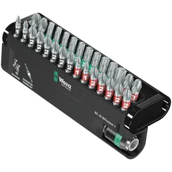 WERA 05057430001 - Bit-Satz Bit-Check 30, 30-teilig gemischt, Torsion