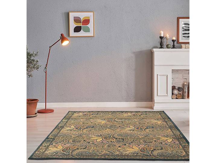 Tapis Gabiro 739 Doré 240 x 340cm Tissé à plat