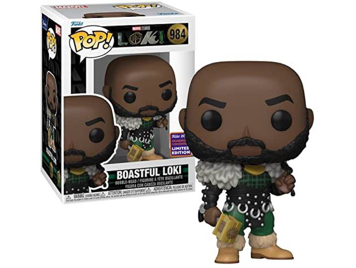 Funko Pop! Marvel: Loki - Boastful Loki (Convention Limited Edition) #984 Bobble-Head Vinyl Figure