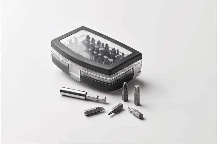 SCREY Set embouts tournevis 32 pces noir