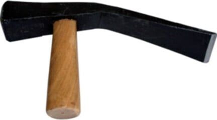 Haromac Pflastererhammer Rheinische Form 2000g (RH13)