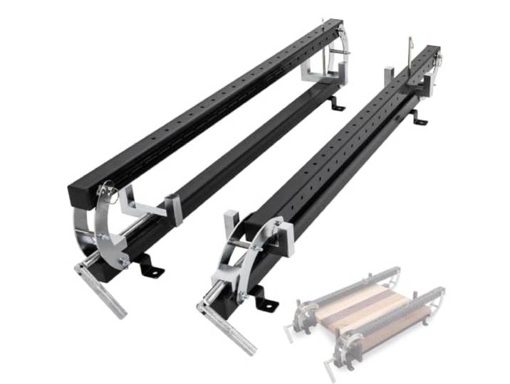 24-Zoll-Panelklemmen-Set,Geeignet Für Schneidebretter,Arbeitsplatten,Holzarbeiten,Präzisionsprojekte,Verstellbare Parallele Eckverbindungen,Holzplattenklemmen,4-Wege-Druckstahlparallelenklemmen