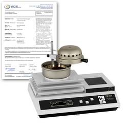 PCE Instruments Feuchtebestimmerwaage PCE-UX 3011HQ-ICA inkl. ISO-Zertifikat 200 g 600 °C GLP-Datenverwaltung