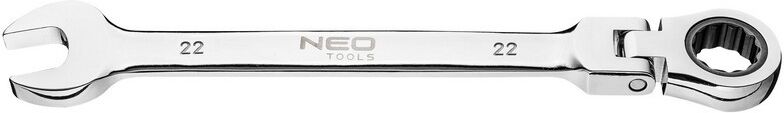 NEO TOOLS 09-053 Ratchet Ring Open-ended Spanner