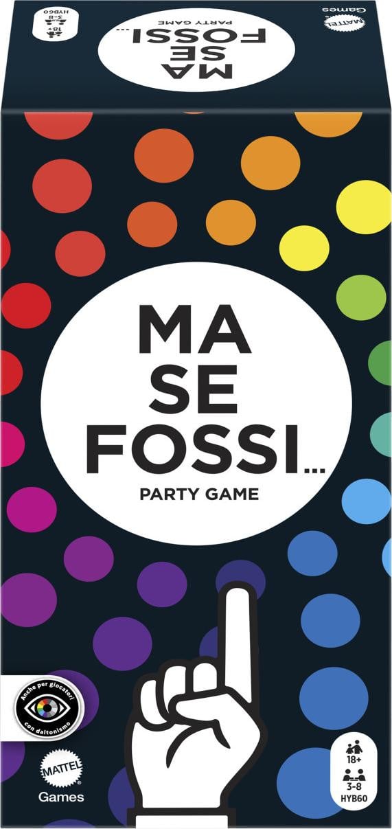 Mattel Games Ma Se Fossi Kaartspel Partyspel 18+