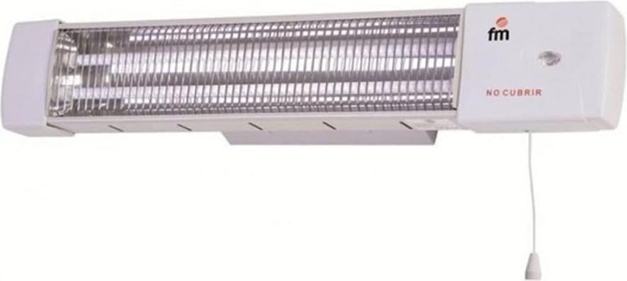 FM Calefacción 1502-C Elektrische infraroodverwarming Wandmodel Wit 1200 W