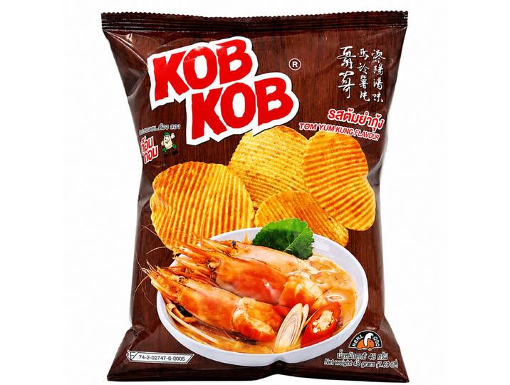 KOBKOB chips pomme de terre saveur tom yum 48g