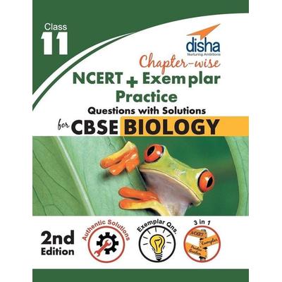 Chapter-wise NCERT + Exemplar + Practice Questions with Solutions for CBSE Biology Class 11, Taschenbuch von Disha Experts, Disha Publication,