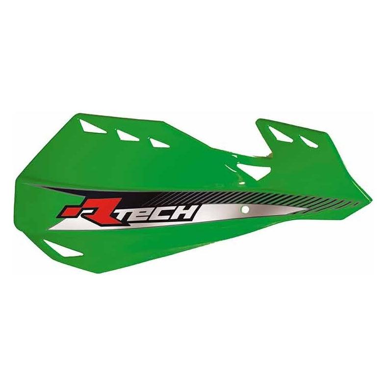 Racetech (RTECH) Ersatzkunststoffteile für Dual Evo Handschützer, Grün (REPPMDUVE14)