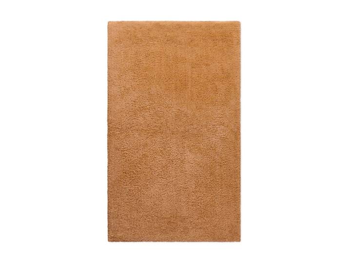 Tapis de bain terracotta en coton 80x150
