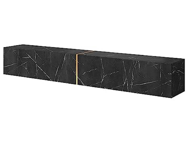 Selsey TV-kast Bisira, 30 x 200 x 31,6 cm, zwart marmer