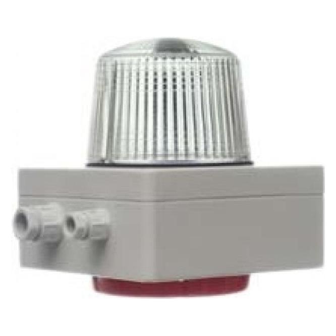Ze-Kom Typ 880 - 100 dB - Grau - Transparent - Acrylnitril-Butadien-Styrol (ABS) - 230 (1-855.88.0.50)