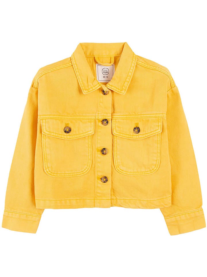 COOL CLUB Jeansjacke in Gelb - 122