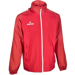 DERBYSTAR Madrid Allwetterjacke rot/weiß XXL
