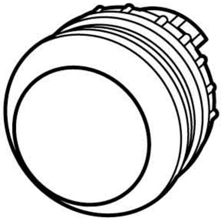 Eaton Bouton-poussoir lumineux plat, jaune, vierge M22-DRL-Y (216950)