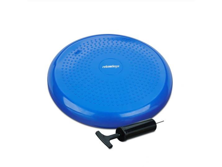 Balance Kissen 33cm mit Luftpumpe Blau