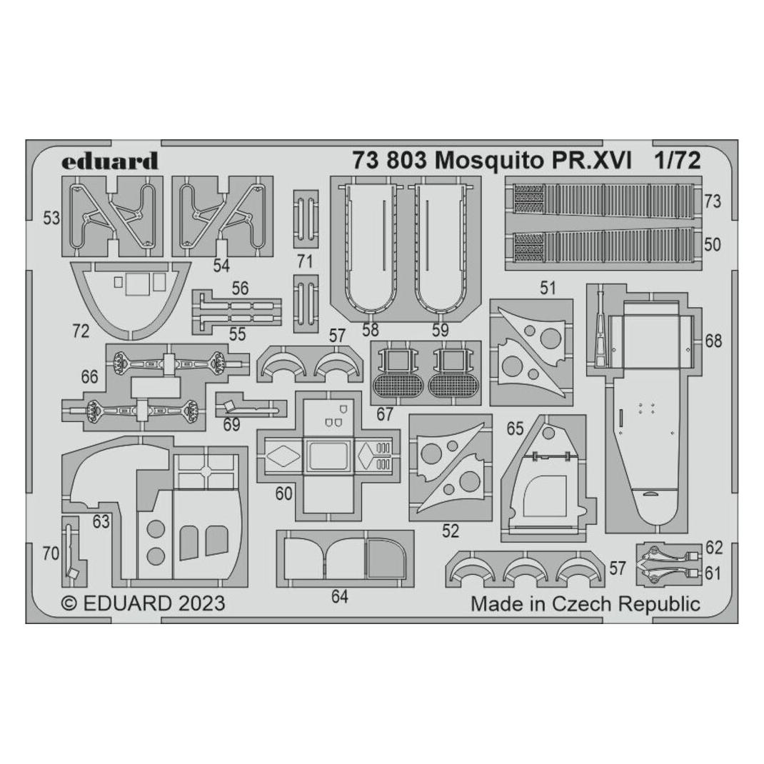 Eduard Mosquito PR.XVI 1/72 AIRFIX (73803)